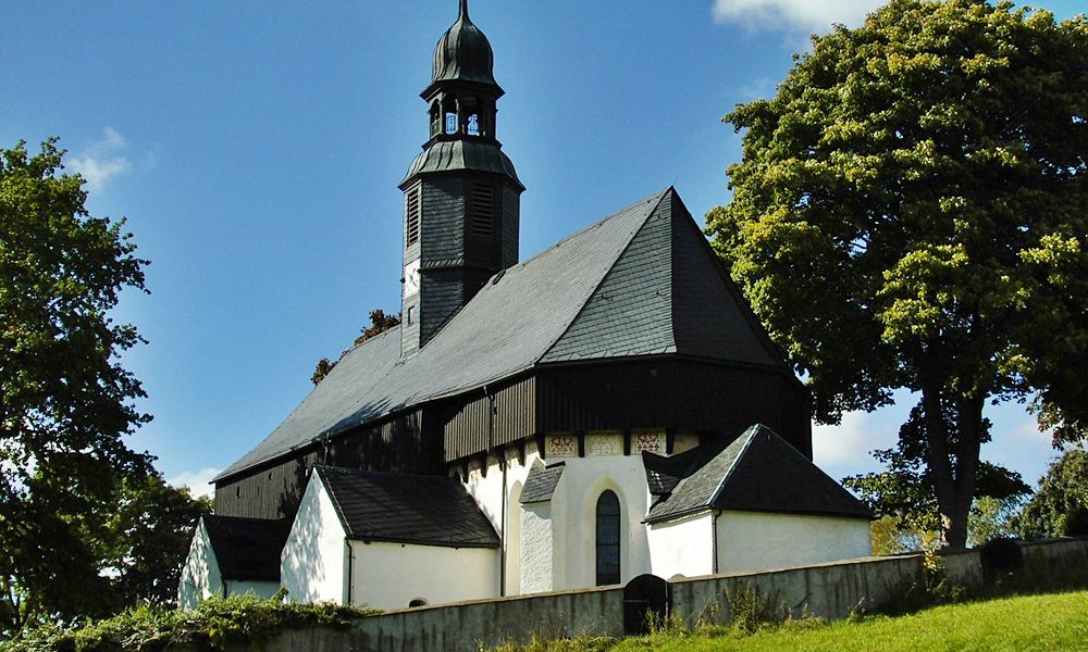 Wehrgangkirche in Dörnthal
